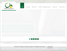 Tablet Screenshot of malerpotsdam.com